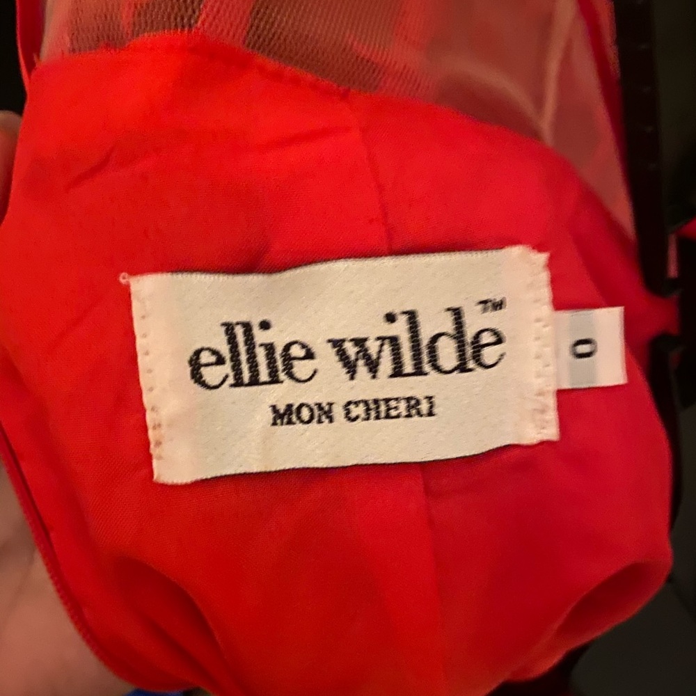 Elle Wilde Red Prom Dress - Picture 2 of 5